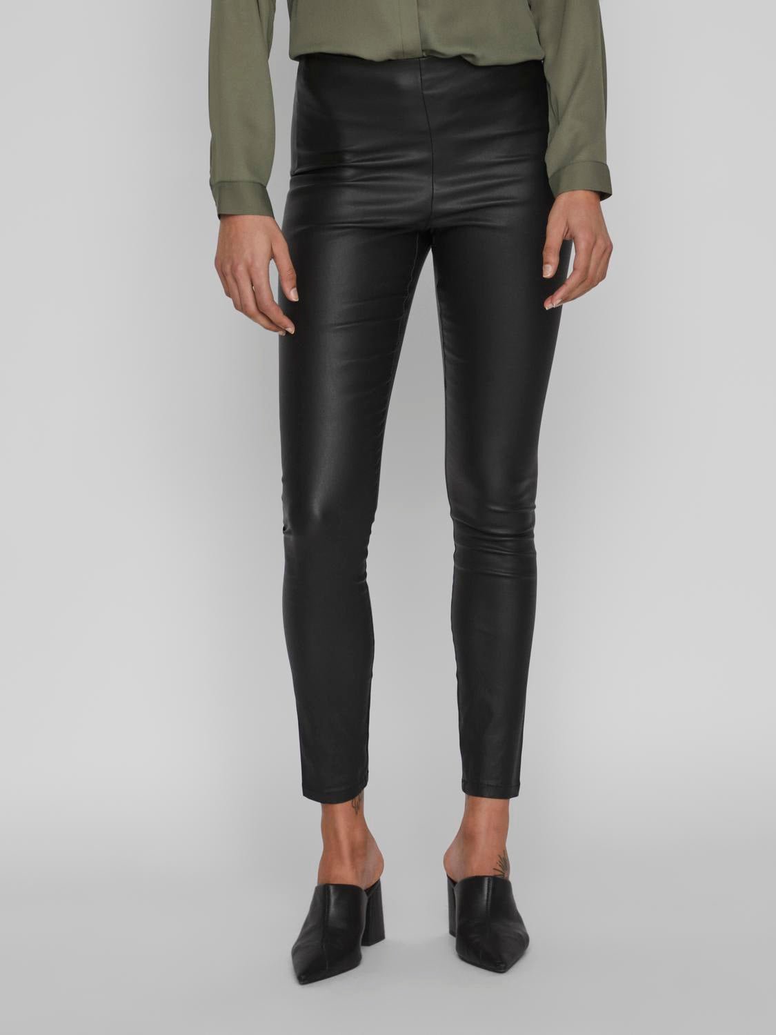 VICOMMIT Leggings - Black - VERO MODA & VILA Bergvik